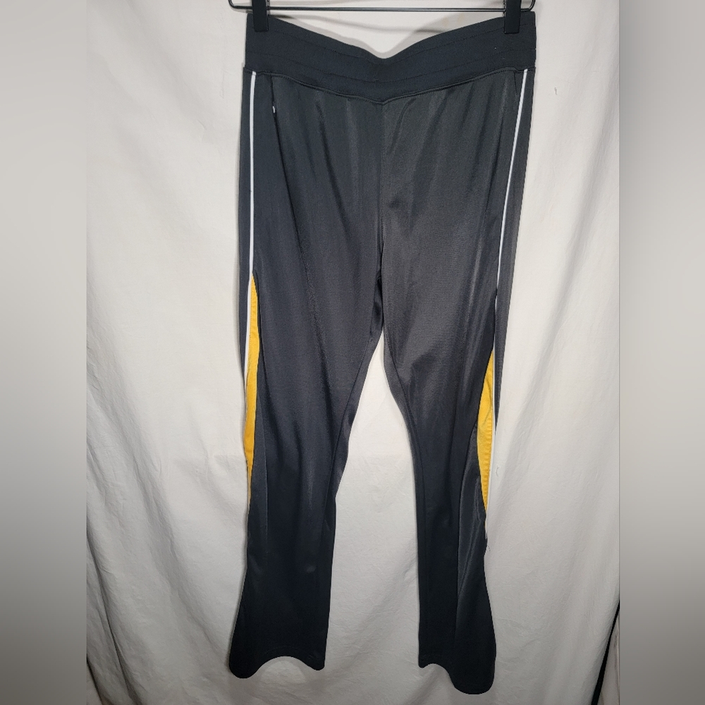 Women's Holloway Black White & Yellow Track Pants Size Small in great condition